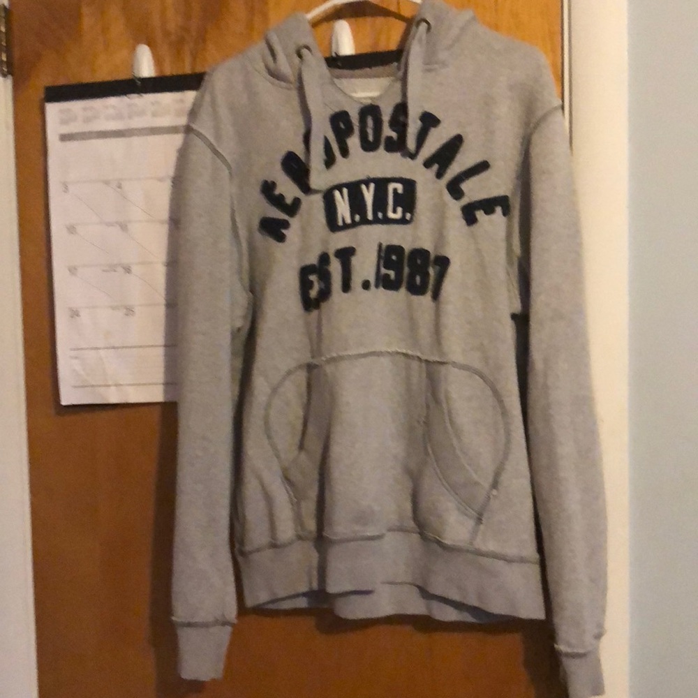 Grey hoodie